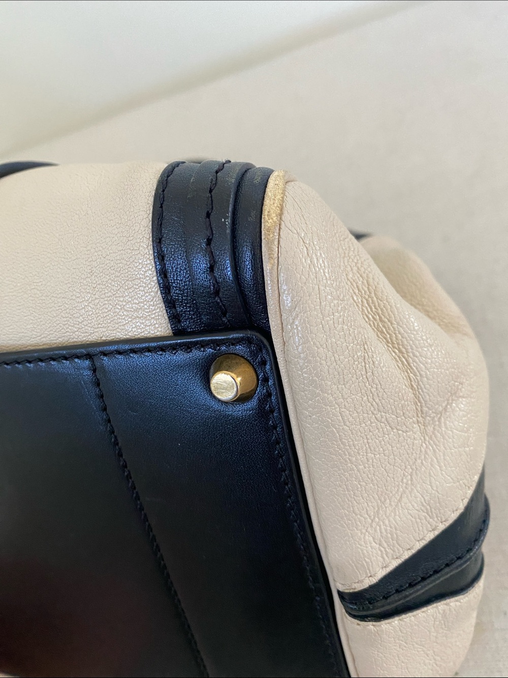 Chloe Alice Two Tone Satchel - Picture 15 of 17
